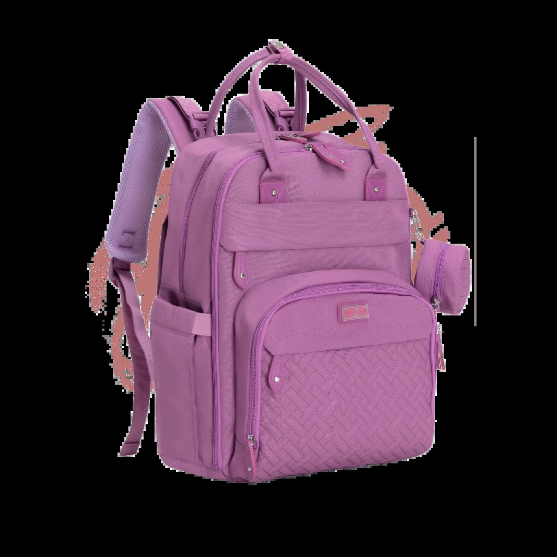 Babbleroo the Original Diaperbag | Multi-Functional Waterproof Travel Tote with Changing Pad Mommy Diaper Bags