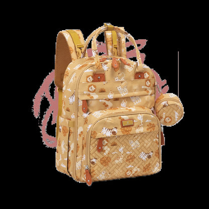 Babbleroo the Original Diaperbag | Multi-Functional Waterproof Travel Tote with Changing Pad Mommy Diaper Bags